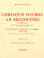 Dictionnaire historique du breton